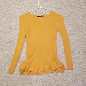 Yellow blouse
